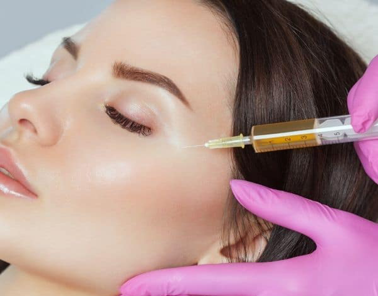 Platelet Rich Plasma Facial Treatment